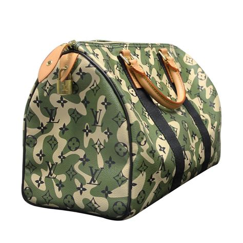 louis vuitton camo speedy.